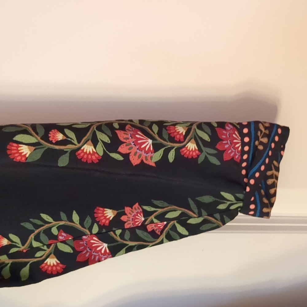 Farm Rio  toucan garden midi dress in black - Picture 7 of 11